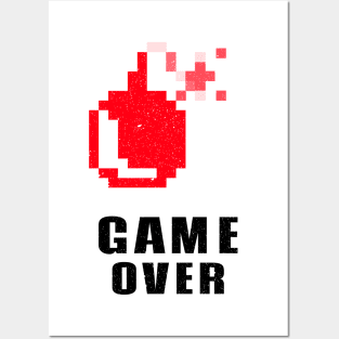 Game over ! Posters and Art